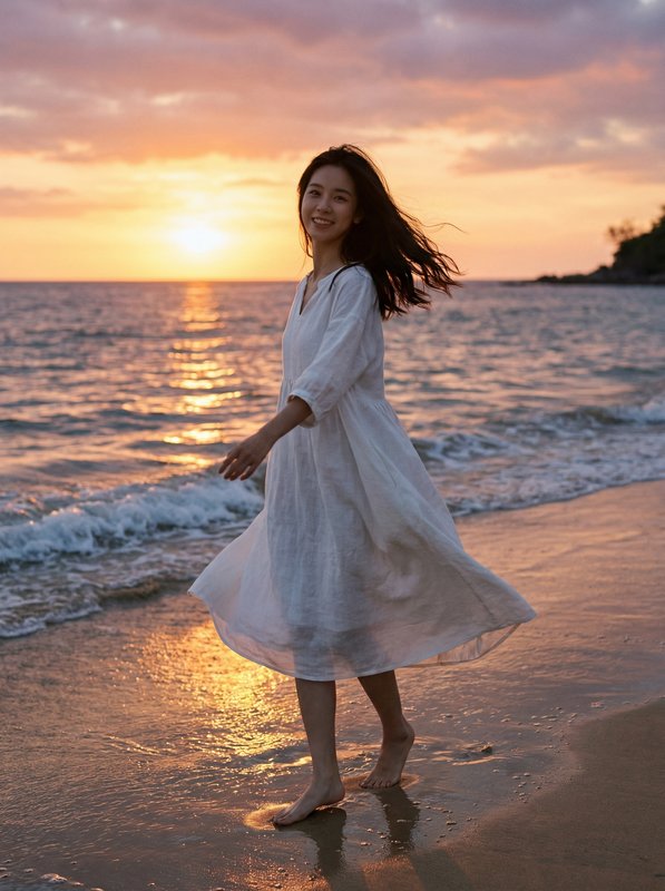 91海边日落视频